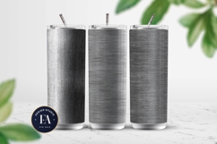 Silver Metallic Texture |Brushed Metal Background Product Image 2