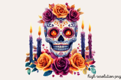 Da de Los Muertos Sublimation PNG Product Image 1