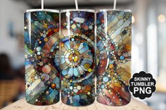 Stained On Stained Glass Tumbler Warp - Tumbler Design Product Image 1