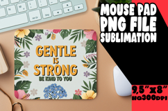 UNIQUE desk PAD Fun Ideas, Flower Quote Product Image 1