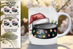 Vibrant 11oz Mug Wrap Png Design , Holiday Product Image 1