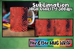 Luxurious Sleek 3D Raised Pattern Mug Wrap 11oz 15oz Product Image 1