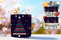 VIVID 15oz Mug Wrap PNG Template , Holiday Product Image 1