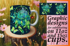 Mystical Butterfly Fantasy Mug Wrap - 15oz/11oz Product Image 1