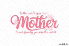 Mother SVG Design | Mother&#039;s day Svg | Mom Svg | Svg file Product Image 1