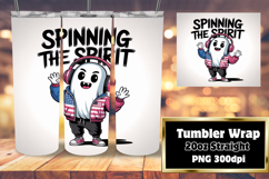 20oz Tumbler Template for Any Occasion , Funny Ghost Product Image 1