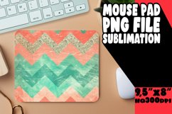 Sparkly Glitter Stripe Mouse Pad Product Image 1