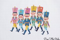 Cute Nutcracker Watercolor Clipart PNG Product Image 1