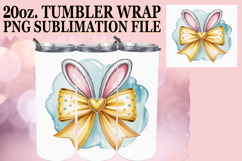 Joyful Hearts 20oz tumbler wrap, Easter Bow Product Image 1