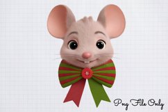 Woodland Christmas Watercolor Clipart PNG Product Image 1