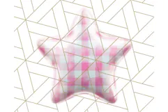 Cute Puffy Star Clipart PNG, 3D Glossy Pastel Stars Clip Art Product Image 4
