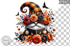 Halloween Gnome Sublimation - Clipart PNG Design Product Image 1