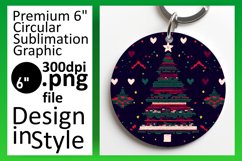 Lovely Round Design Coaster Artwork , Holiday Product Image 1