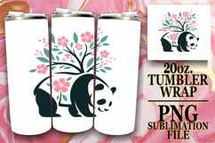 SWEET REFLECTIONS 20oz TUMBLER WRAP, Flower Animals Product Image 1