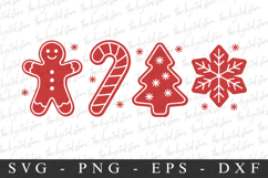 Christmas candy canes Svg | Christmas svg | Svg cut file Product Image 1