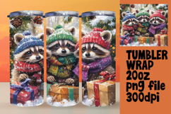 LUXE PNG Tumbler Design 20oz , Cute Xmas Product Image 1