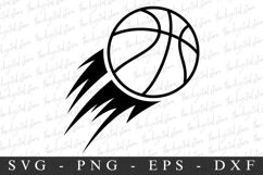 Basketball SVG | SVG Cut files | Cricut Product Image 1
