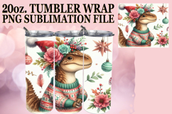 GIFT OF CHEER 20oz TUMBLER WRAP, Dino Product Image 1