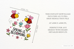 Spring Insect Clipart Product Image 6