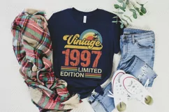 Vintage 1997 Limited edition SVG - 26th Birthday SVG T-shirt Product Image 2