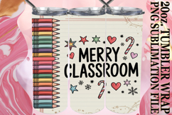 Happy Hearts 20oz tumbler wrap, Teacher Product Image 1