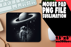WHIMSICAL DESK PAD PLAYFUL MAGIC, Astronaut Product Image 1