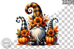 Halloween Gnome Sublimation - Clipart PNG Design Product Image 1