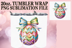 Gentle Moments 20oz tumbler wrap, Easter Egg Product Image 1