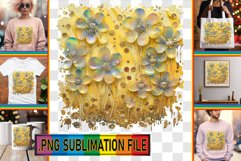 Leopard Luxe &amp; Sublimation Petal Power Art PNG Product Image 1
