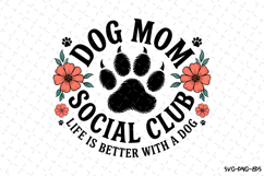 Dog Mom svg Design | Svg Files for Cricut Product Image 1