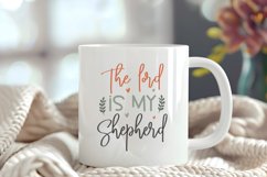 Christian Quote SVG - Faith Saying | The Lord Is My Shepherd Product Image 4