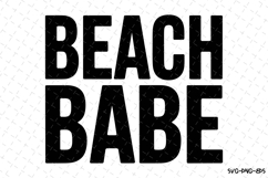 Beach Babe svg | Summer Svg | Svg Cut Files Product Image 1