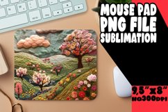Unique 3D Mouse Pad for Summer Sublimation Product Image 1