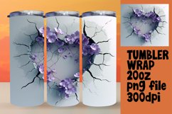 3D Valentine&#039;s Tumbler Treasures Product Image 1