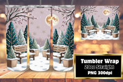 VIBRANT Sublimation Tumbler Design , Holiday Product Image 1