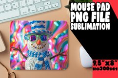 Tropical Twist: Sunny Snowman Sublimation PNG Product Image 1