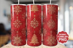 Christmas Red Tumbler | Christmas Tumbler Wrap Product Image 1