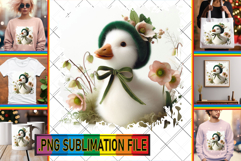 Cheerful PNG TSHIRT Magic, Goose Product Image 1