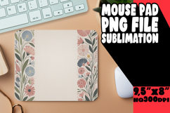 Timeless mouse PAD PNG Magic, Flowers Product Image 1