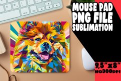 Playful Abstract Dog Design Wrap Sublimation PNG Product Image 1