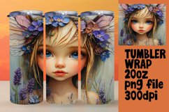 CHARMING 20oz Tumbler Template , Fairy Product Image 1
