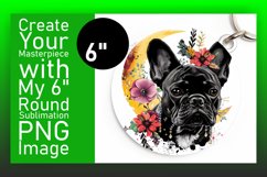 Cute Dog Sublimation Car Coaster Product Image 1
