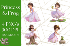 Amethyst Princess Fairy Tale Storybook PNG Clipart Product Image 1