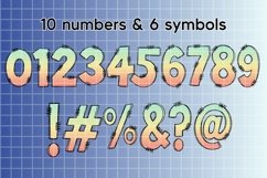 Summer Alpha Set PNG's &amp; 10 Cliparts Elements Product Image 4