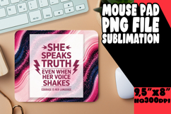 Cheerful Mouse Pad PNG Style, Religious Product Image 1