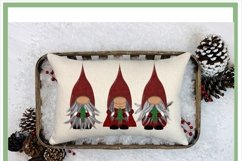 Christmas Nordic Gnome Trio Sublimation Product Image 2