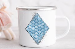 Mermaid Patters in Digital Papers and Frame Elements Product Image 9