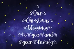 My Star - a font written in the stars - Free Font Of The Week Product Image 5