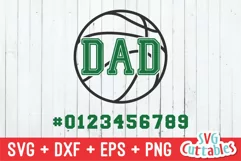 Basketball SVG | Basketball Dad SVG | Shirt Design Product Image 2