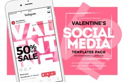 Valentines Social Media Templates Vol.1 Product Image 1